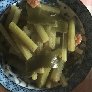 山蕗と昆布の梅煮